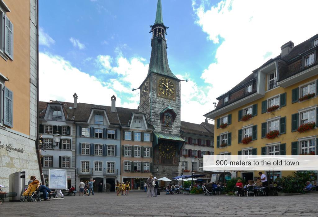 Baeren Self Check-In Hotel Solothurn Buitenkant foto